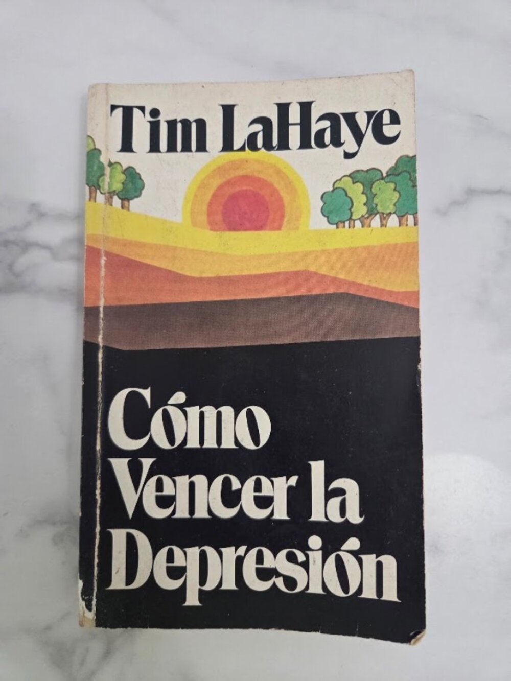 Como Vencer la Depresion Tim LaHaye Paperback Book Spanish Edition Vintage